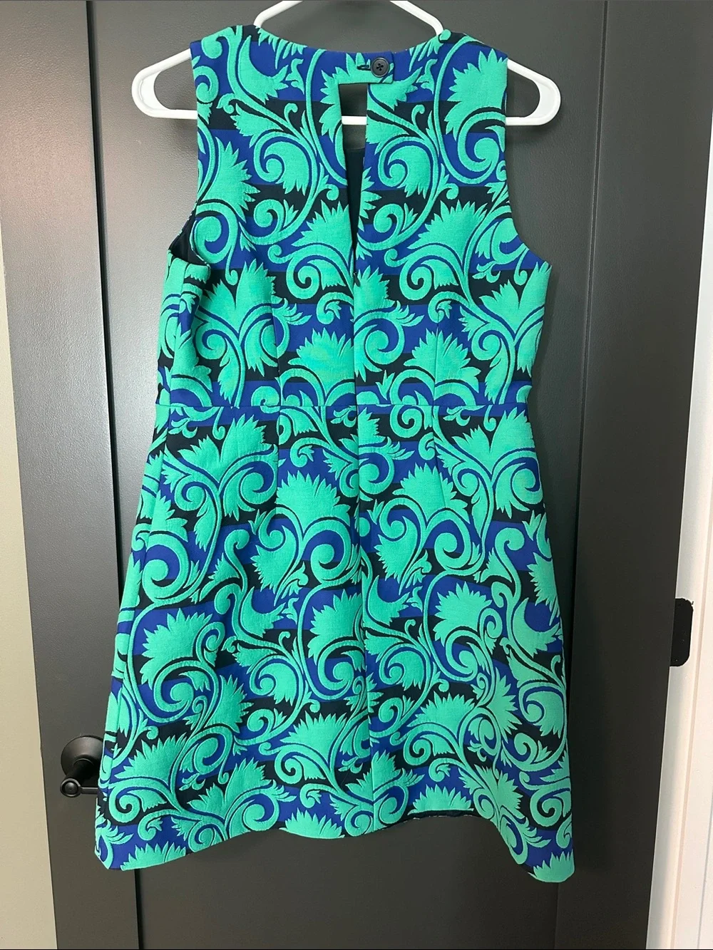 J.Crew Vineyard Jacquard A-Line Dress